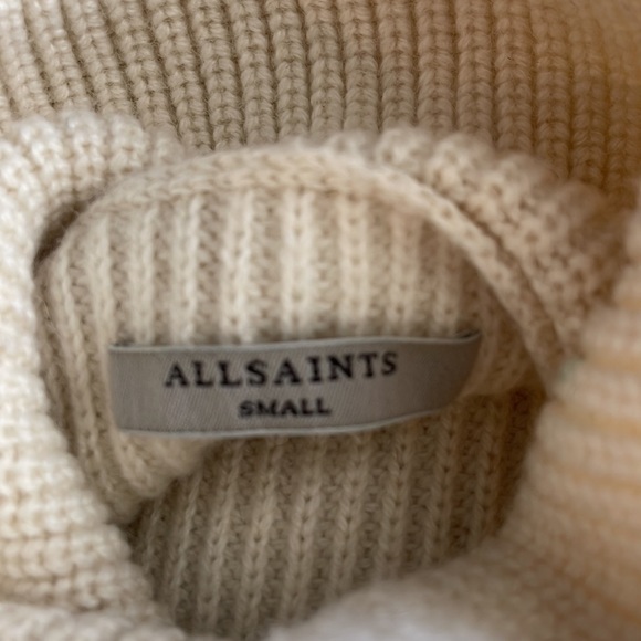 All Saints Jago roll neck sweater - Picture 7 of 8